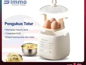 Perfect Eggs, Every Single Time. SIMMO Smart Egg Steamer — Only S$3.90