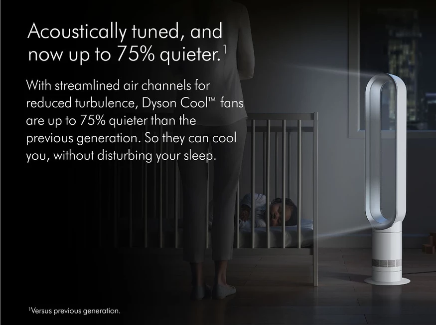 【Limited Time Offer】Dyson Cool™️ AM07 Tower Fan — Fast Shipping from Selangor + 3-Year Warranty  (White or Silver)